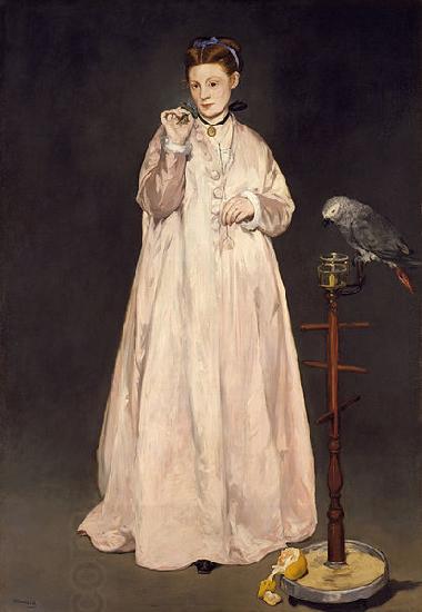 Edouard Manet Young Lady in oil painting picture